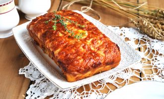 Мясной хлебец в духовке